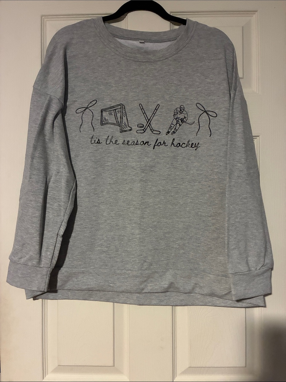 Hockey sweatshirt top long sleeve